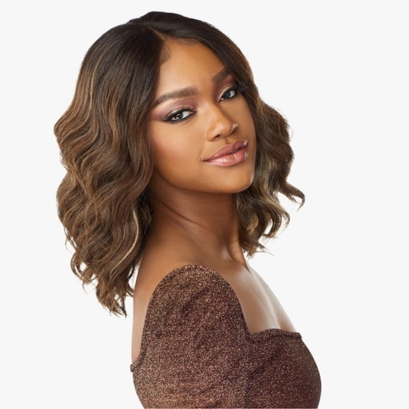 NIB Butta Unit 8 | Color 1B | Sensationnel Lace Front Synthetic Wig - Picture 5 of 7